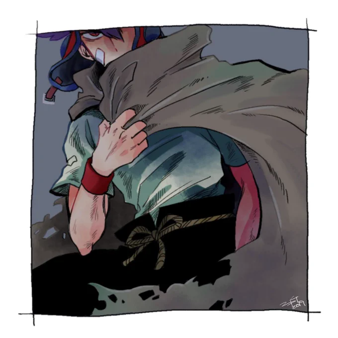 過去絵 ブラベが連載始まった頃描いてたやつ