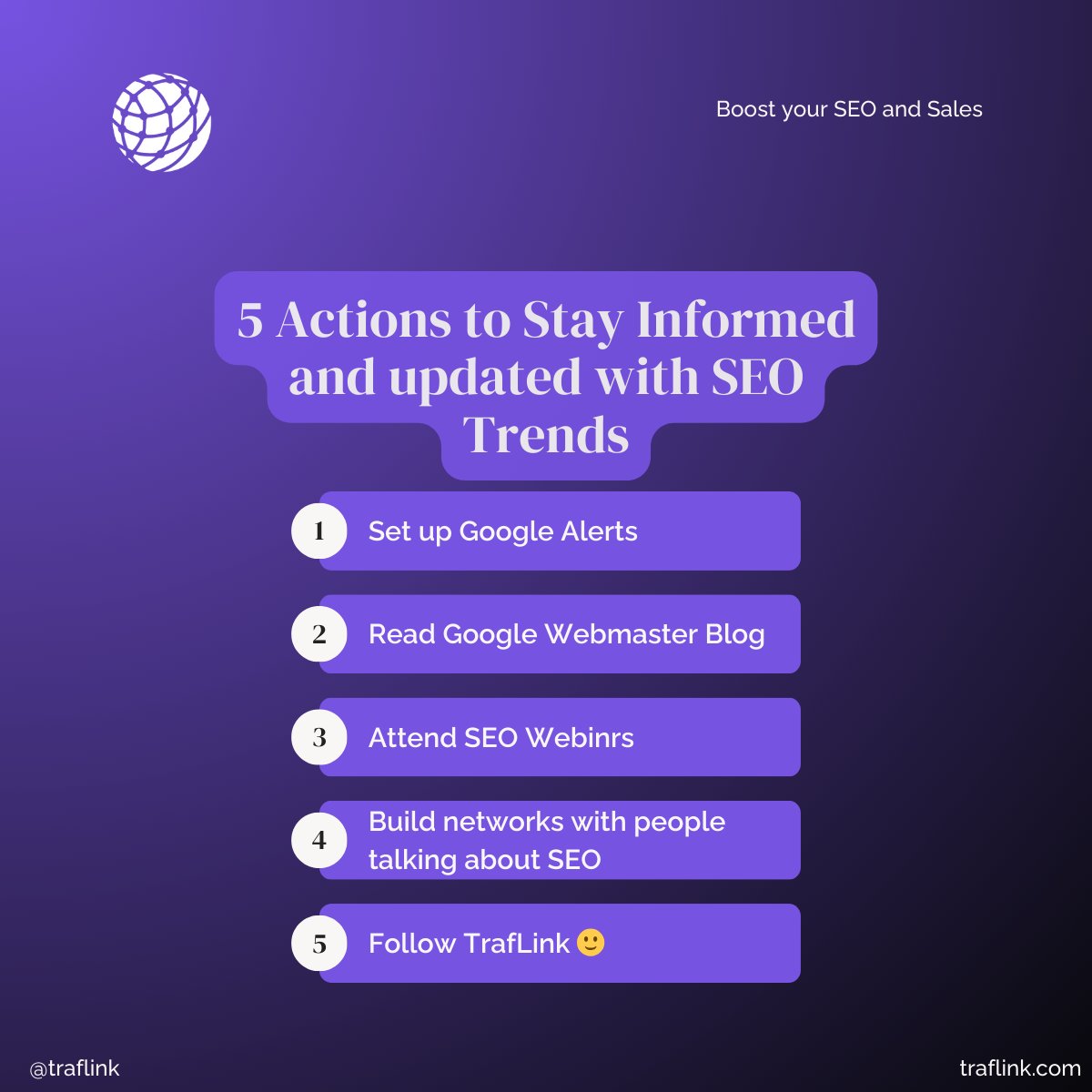 TrafLink tweet picture