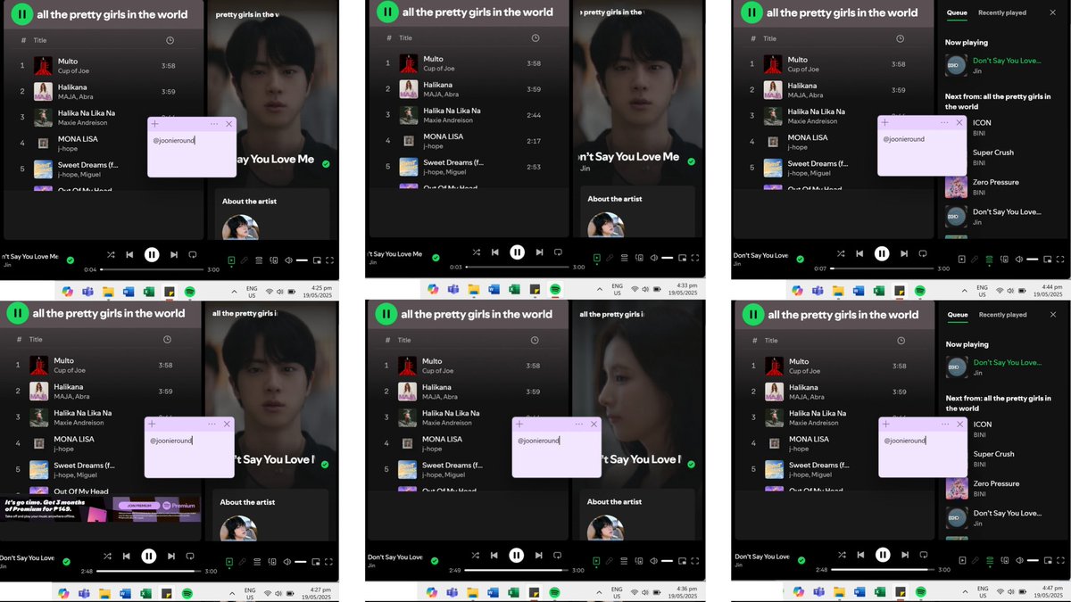 joonieround's tweet photo. @trixstark76 entries 108-119
#진 #Jin #Jin_Echo #Dont_Say_You_Love_Me https://t.co/xkGajIYaP5