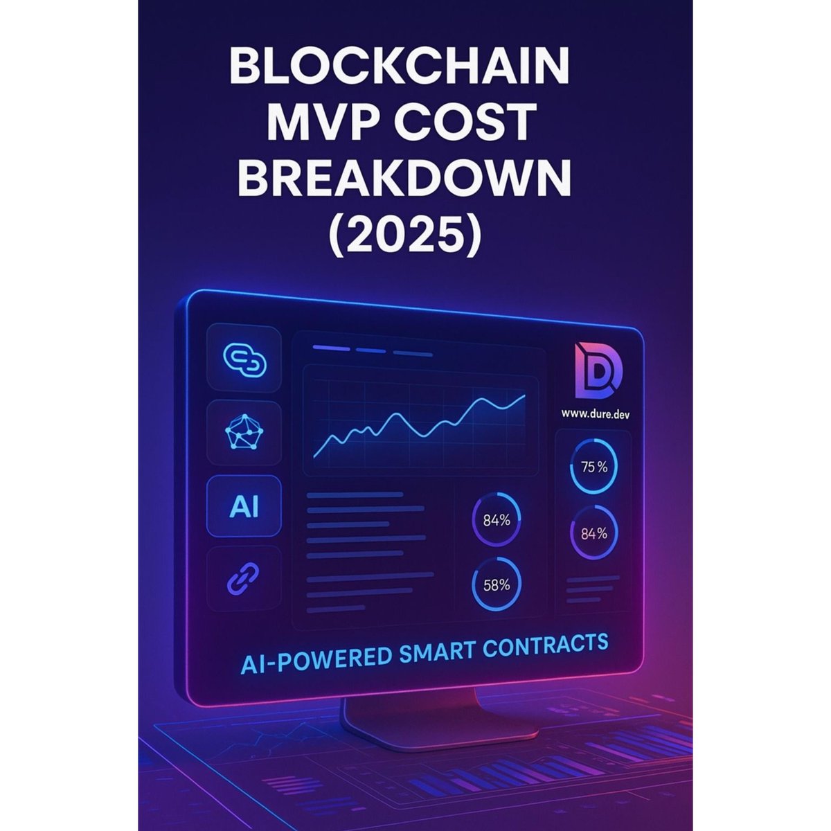 DureDev's tweet photo. How Much Does a Blockchain MVP Cost in 2025?

Here’s a quick breakdown 👇
💸 Token Launch: $2k–$10k
🛠️ Simple DApp: $5k–$25k
⚙️ Advanced DeFi: $15k–$70k
🔍 Audits: Extra $3k–$10k

Get the full cost guide →
https://t.co/D7yCEkzeCe

#Web3Funding #DAppDev #NoCodeBlockchain https://t.co/99KlttygT7