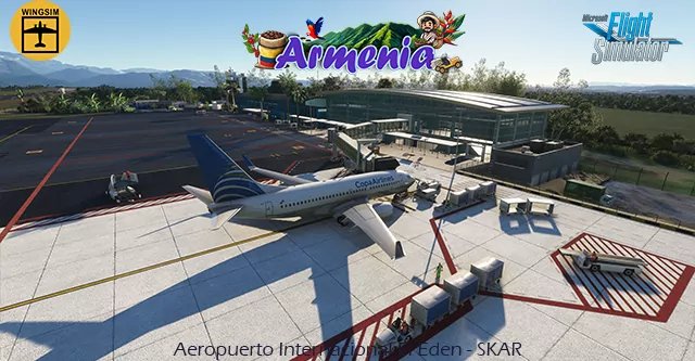 simflight's tweet image. El Edén International Airport serves as the primary gateway to Armenia and nearby towns like La Tebaida and Sevilla. Its location in the heart of Quindío.

secure.simmarket.com/wingsim-skar-a….  

#MFS24 #MSFS24 #MSFS2024 #ARMENIAQUINDIO #SIMMARKET