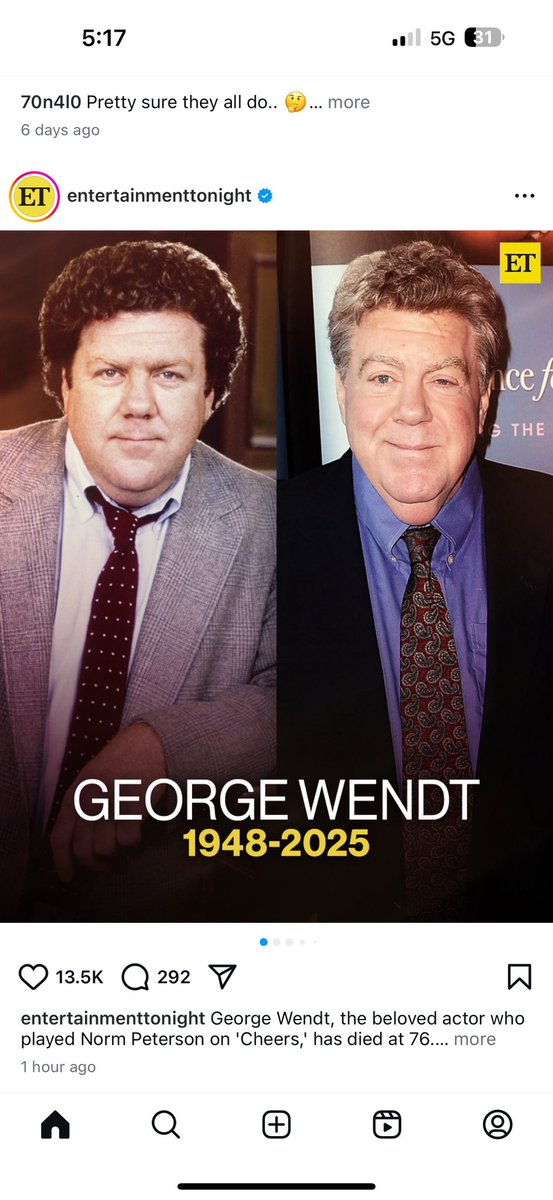 markthemiddle's tweet photo. Now I'm depressed. 
Norm Peterson--A Legend. 
GenZ, you wouldn't understand 

https://t.co/YbEwW5uPBm https://t.co/WjYGpfP3N6