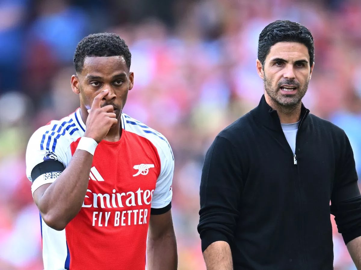 🚨 Mikel Arteta on Timber: “With Jurrien, you understand that he was coming back from one year out &amp; to have this season after an ACL, it’s incredible. We didn’t sign a player, we signed a leader, a very, very special character.”
