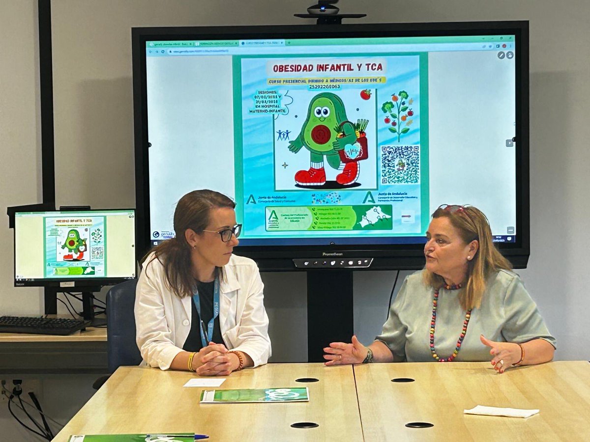 Sesiones presenciales del curso de Obesidad Infantil y TCA.