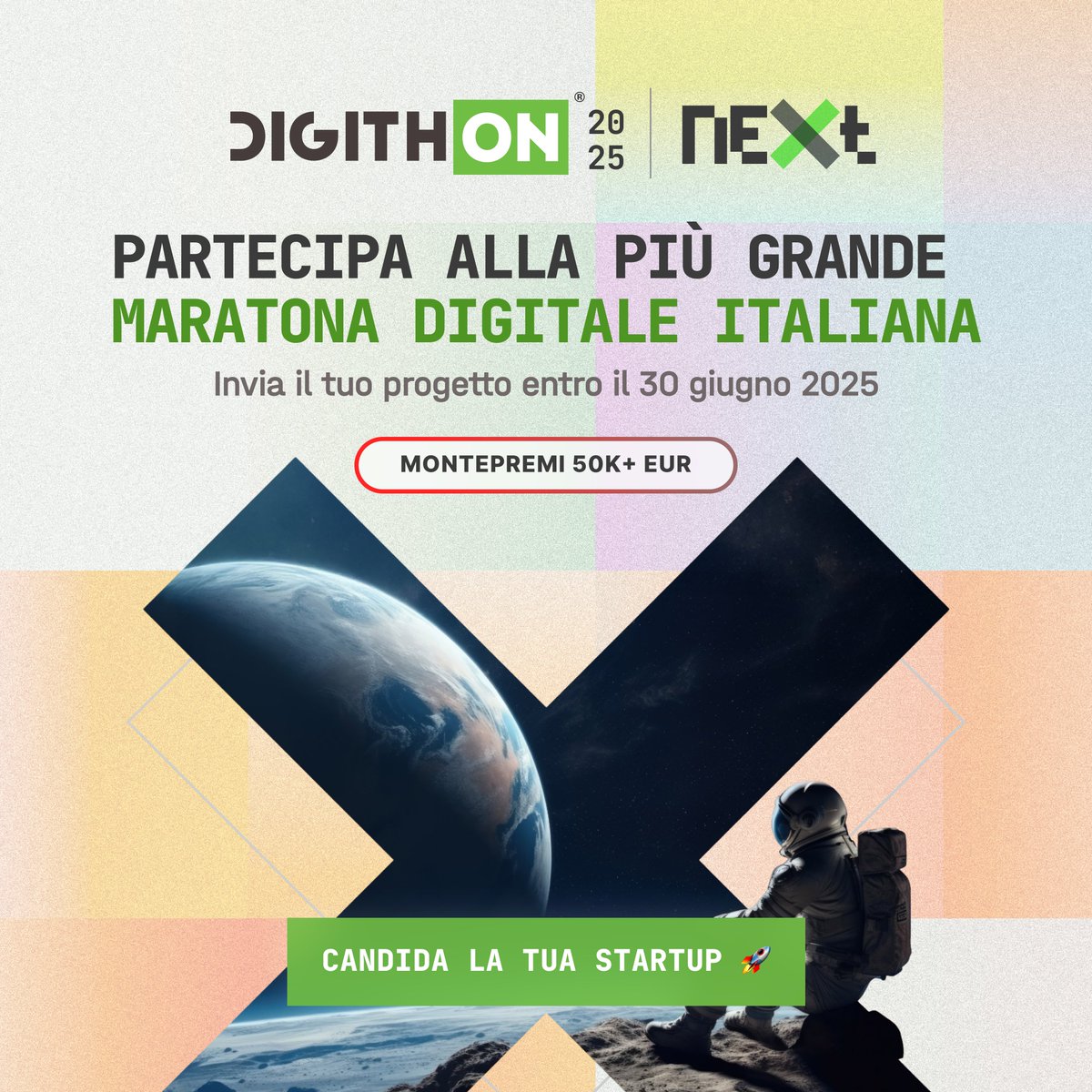 RegionePuglia's tweet photo. 📅 Deadline: 30 giugno 2025, ore 23:59 🌍 Info e iscrizioni: https://t.co/XmNKA5JSw8
#DigithON2025 #Next #StartupItalia #Innovazione #CallForIdeas #PitchCompetition #TechEvent #DigitalMarathon #Bisceglie https://t.co/GmCdDpmDCo