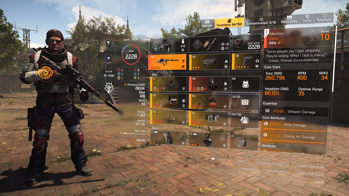 IgnasNS's tweet photo. @TheDivisionGame Day 1 Loadout 

'U can't see me' 👋😎 https://t.co/GlZPBu23PS