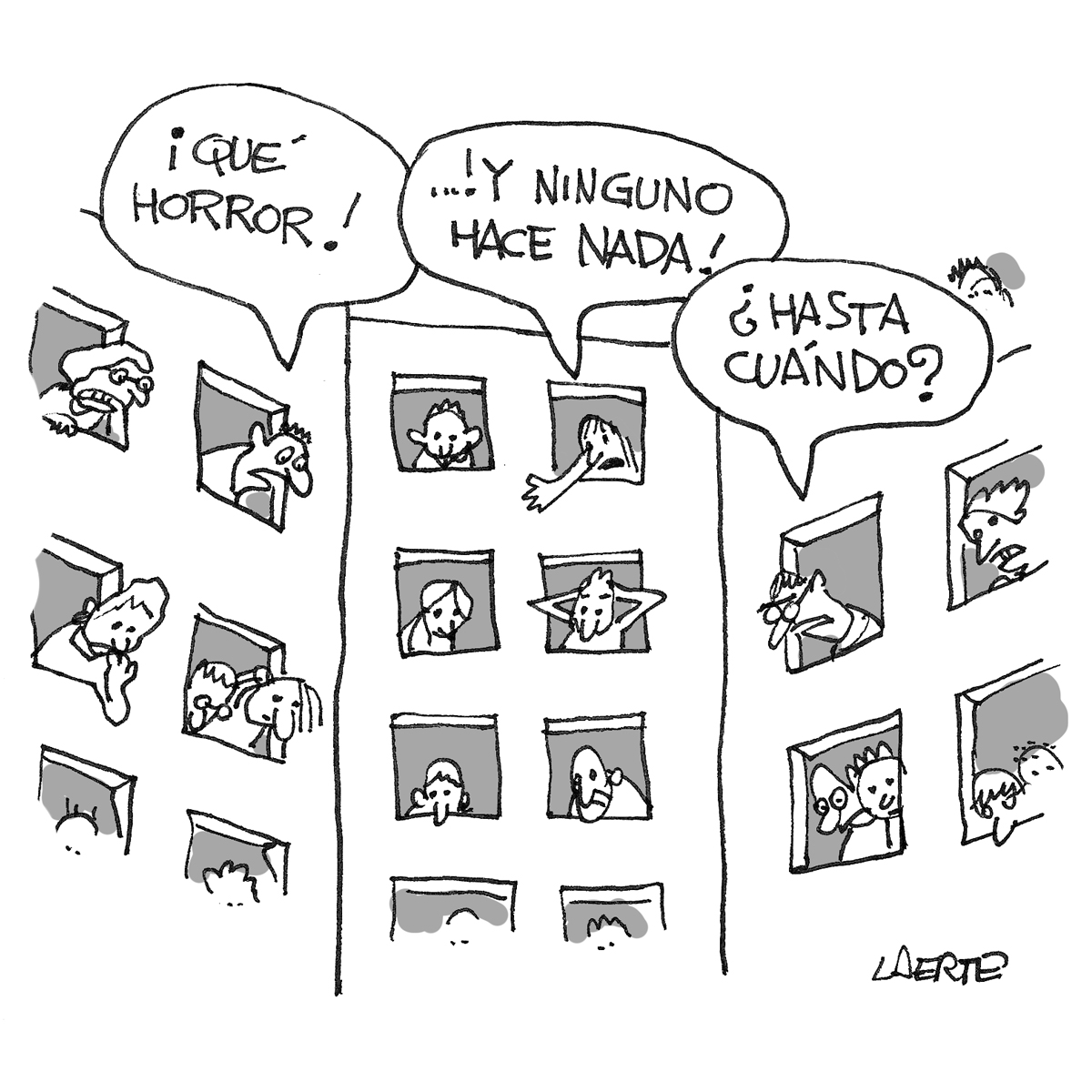 …fiz para EL ESTAFADOR, um grupo de cartunistas de que faço parte (o tema da semana era GENOCÍDIO). Aqui, o link da publicação: mailchi.mp/elestafador/ge…