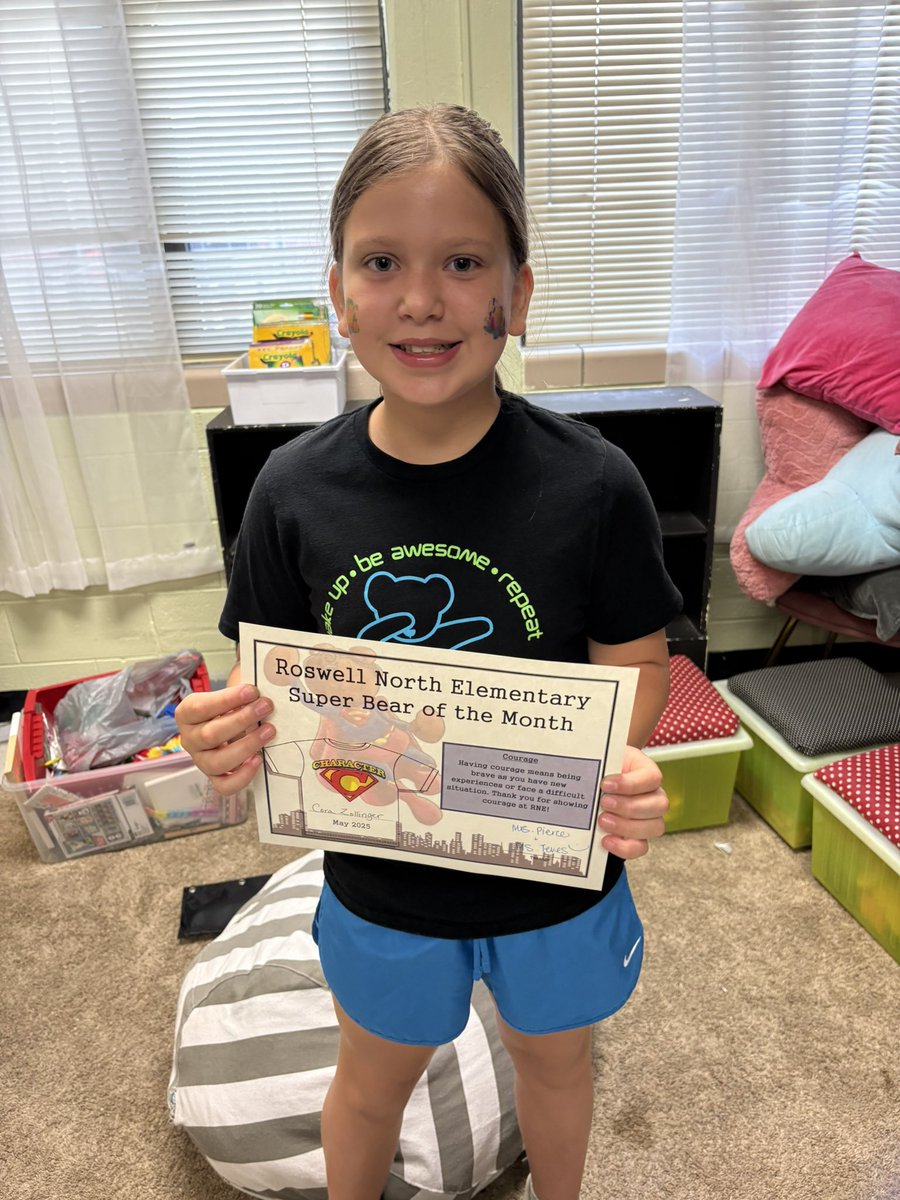 Congratulations, Cora! We are SO proud of your courage this year! ⭐️ #RNEGreatThings