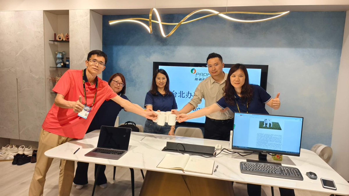 C2Kanny's tweet photo. We’re excited to announce the official opening of our Taipei office! Looking forward to new opportunities and stronger connections in the region.
#TaipeiOffice #GrandOpening #PADMAT #NewBeginnings #AsiaExpansion #TeamPADMAT https://t.co/CvtH4lst0Q