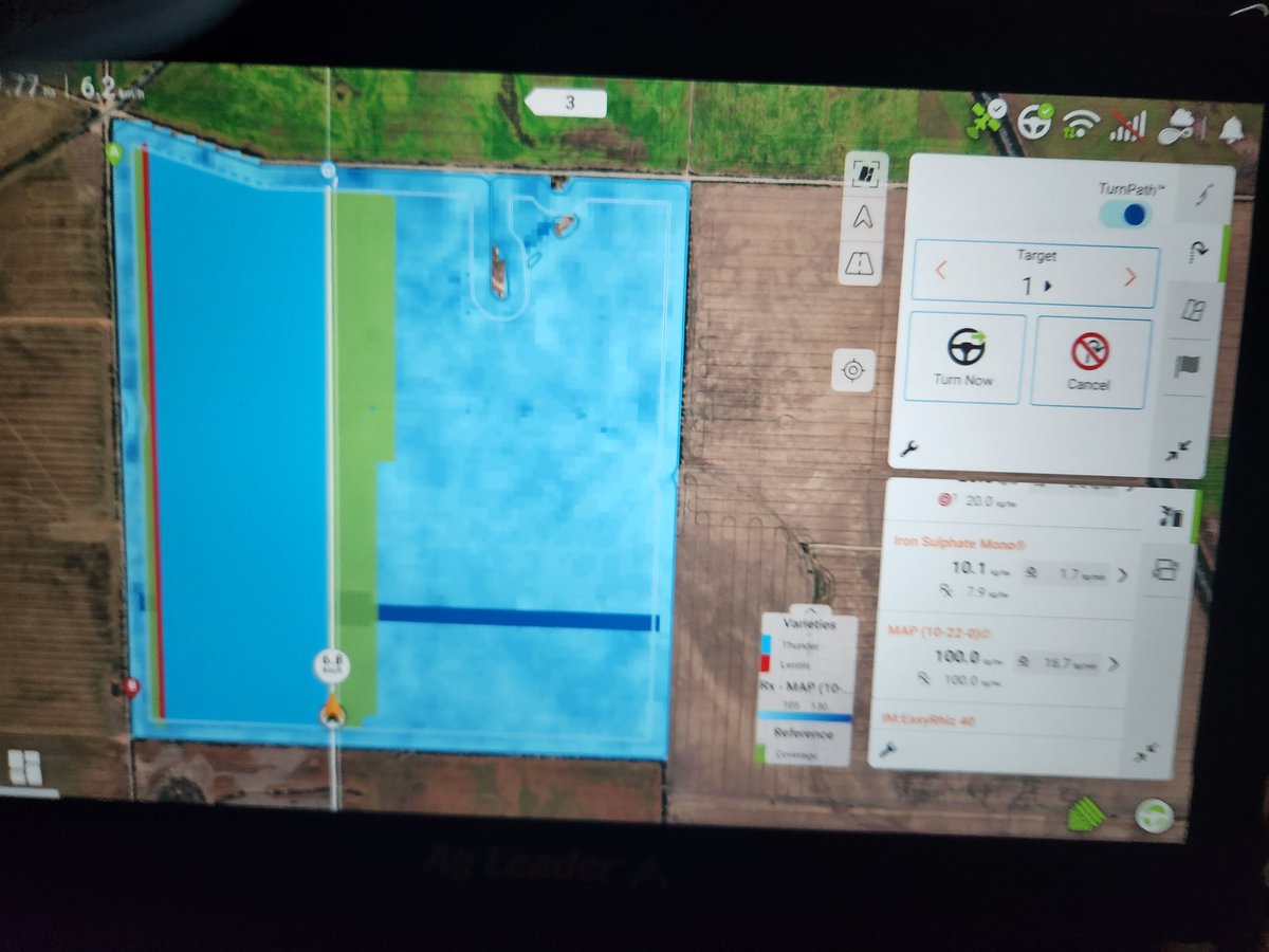 DaveyJohn_676's tweet photo. @agleaderAP #GO16 Being able to see the Sprayer coverage map in the Seeder makes the task so much easier 👏 https://t.co/xtZCFPYBIP