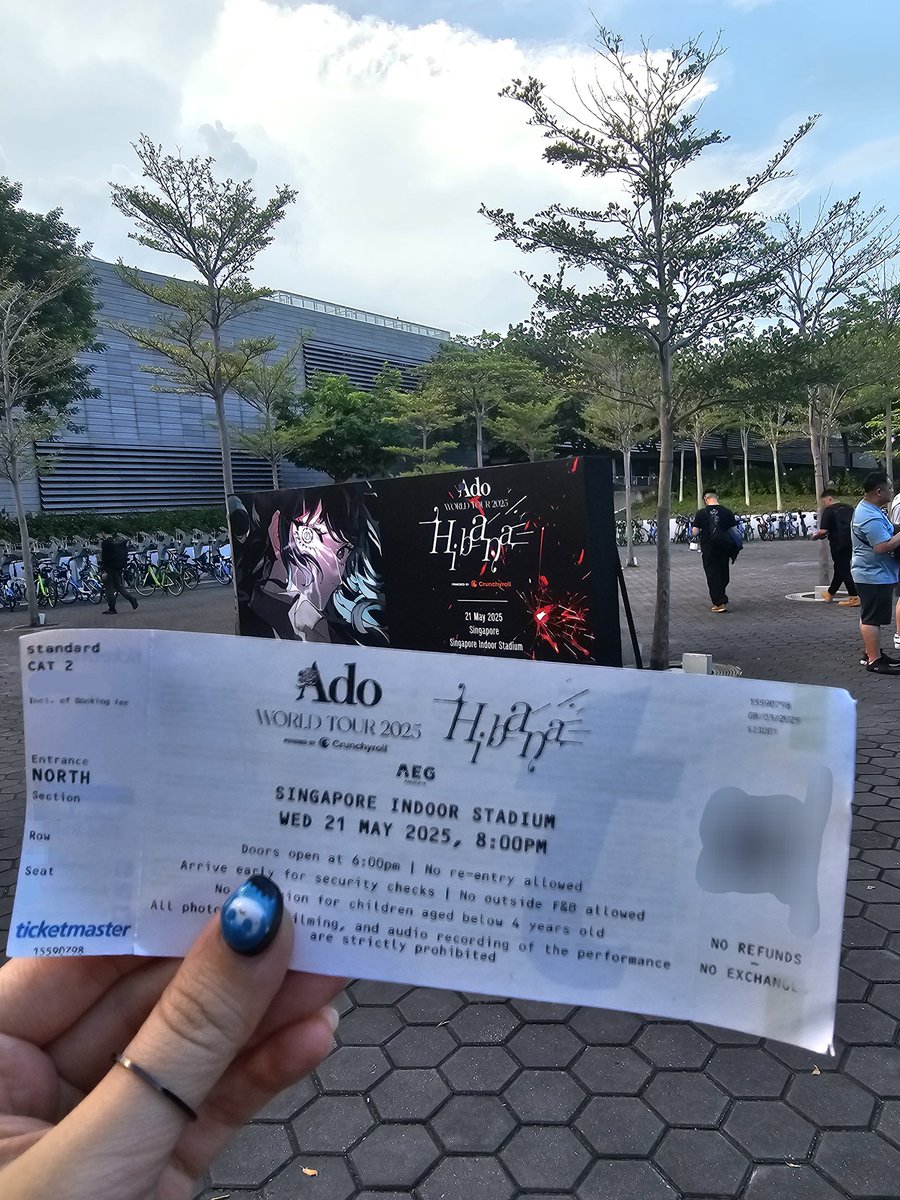 sallyingg's tweet photo. LETS GO

Peep the ado nail 🫢
#AdoHibana #AdoHibana_Singapore https://t.co/TzLWVELOcT