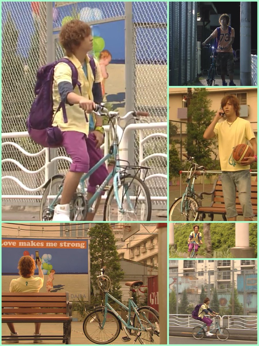 TVerで絶賛配信中の #ブザー・ビート 直輝の相棒とも言える自転車は 