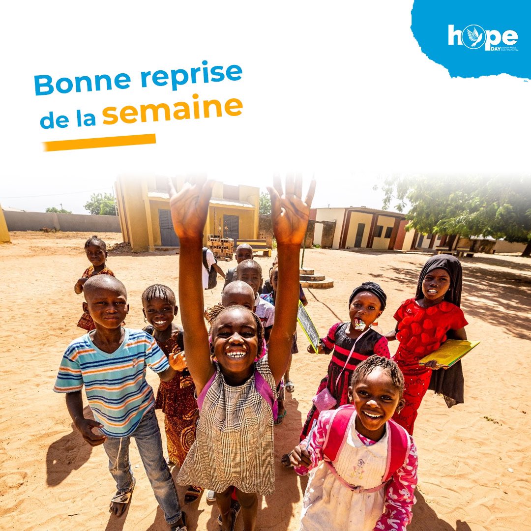 HopeDayCameroon's tweet photo. Chaque nouvelle semaine est une opportunité de se mobiliser pour l’éducation et de soutenir les enfants qui en ont besoin 🎒✨

Continuons ensemble à bâtir des ponts vers l’espoir et la réussite !

#HopeDayOrganization https://t.co/fqzt5HWdvs