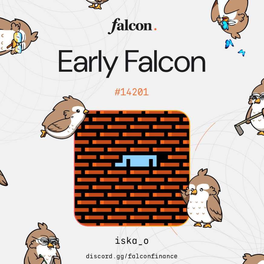 Rayhanmondal19's tweet photo. Officially a proud Early Falcon.

Yield enjoyer since day zero. 

Only with @falconfinance 🦅⛽️ https://t.co/Zcfh1cUlSf