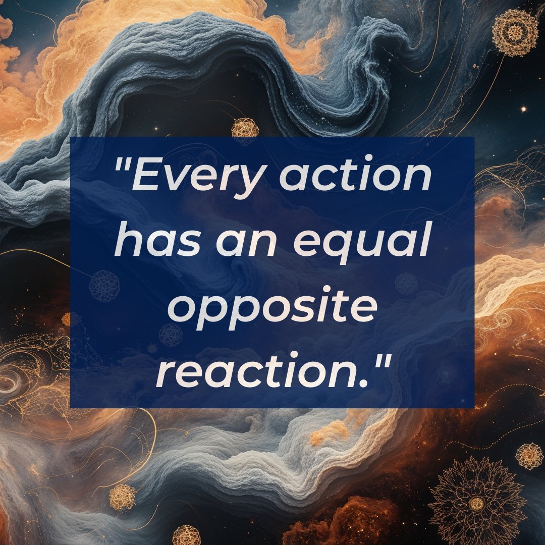 tempscripted's tweet image. Newton was talking physics but we&apos;re talking life... burnt your toast? Universe is saving your good luck for something bigger 😎 #CosmicRules #ItAllBalancesOut