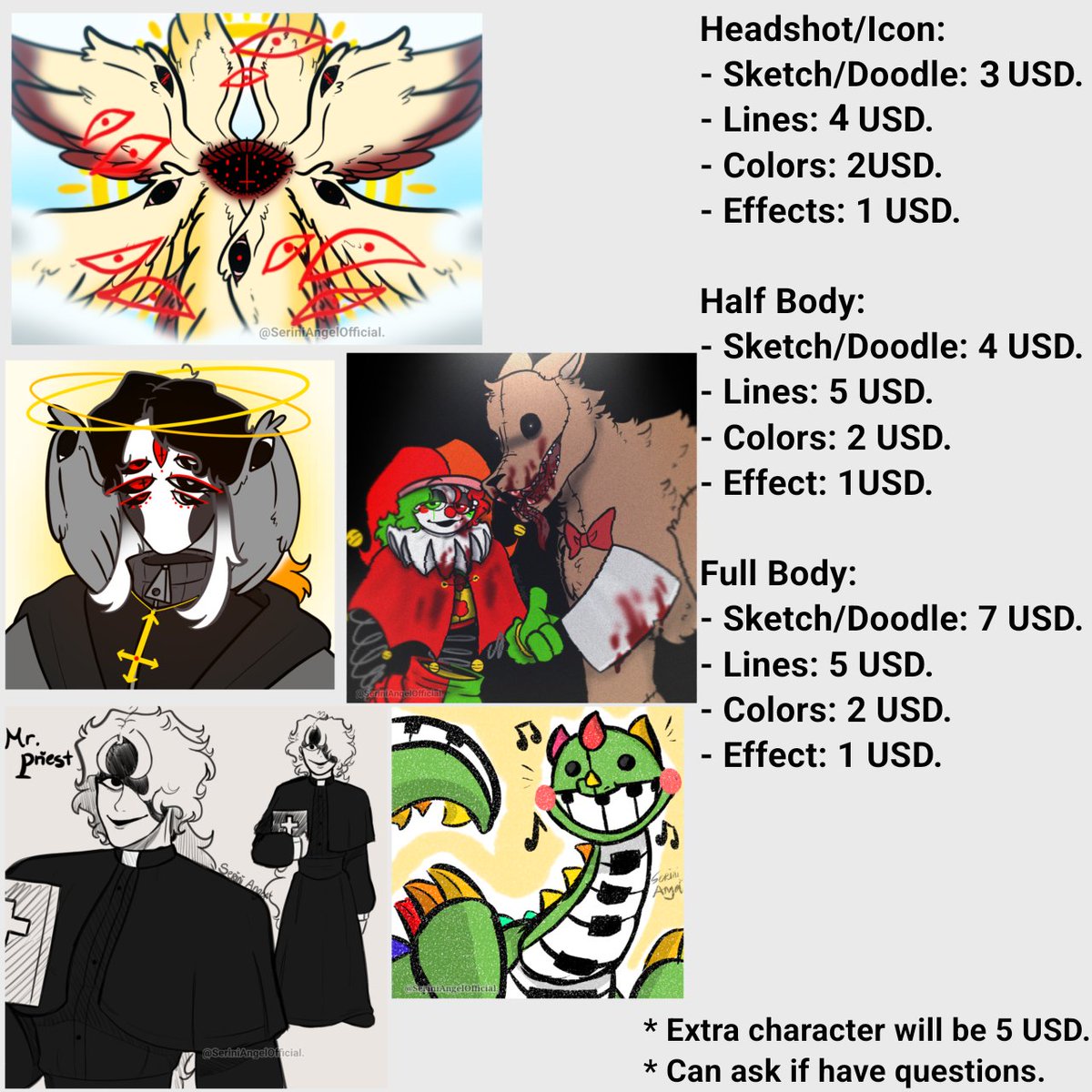 Serini Blob || COMMISSION OPEN tweet media