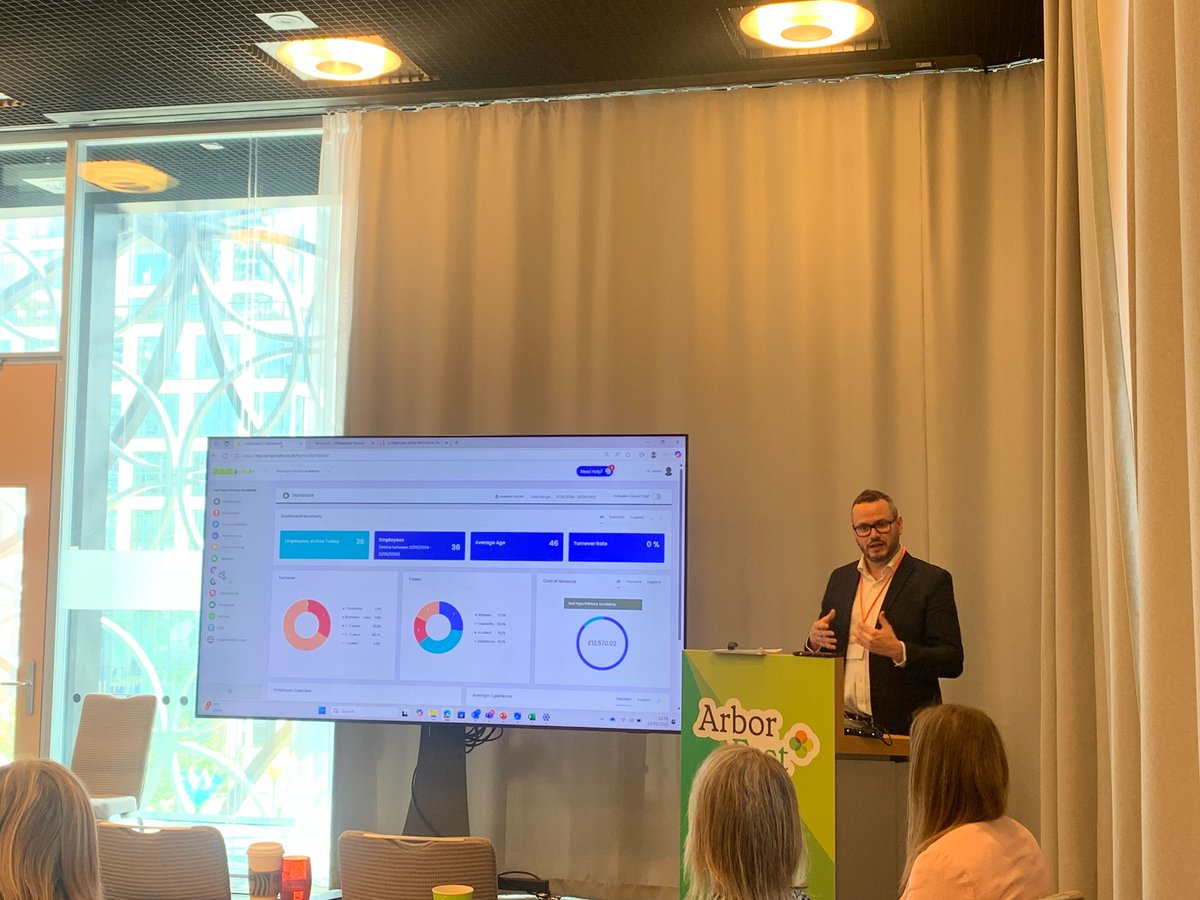 We loved sharing SAMpeople at #ArborFest! 👀
 
The SAMpeople Showcase explored our leading education HR system, covering absence management, employee portals, and MAT dashboards. 

Missed the session? See it in action via our demo webinars: hubs.li/Q03nw4bH0