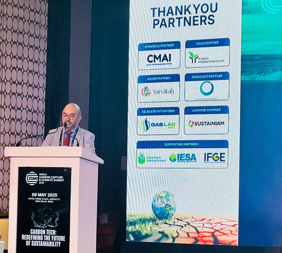 🌍 At #WCCS2025, GCC COO Kishor Rajhansa stressed that #CCS isn’t optional—it’s essential. From Article 6 to global market trends, here’s how carbon tech can reshape #sustainability.
🔗 Read more: globalcarboncouncil.com/highlights-fro…

#CarbonCapture #ClimateAction #Article6 #NetZero