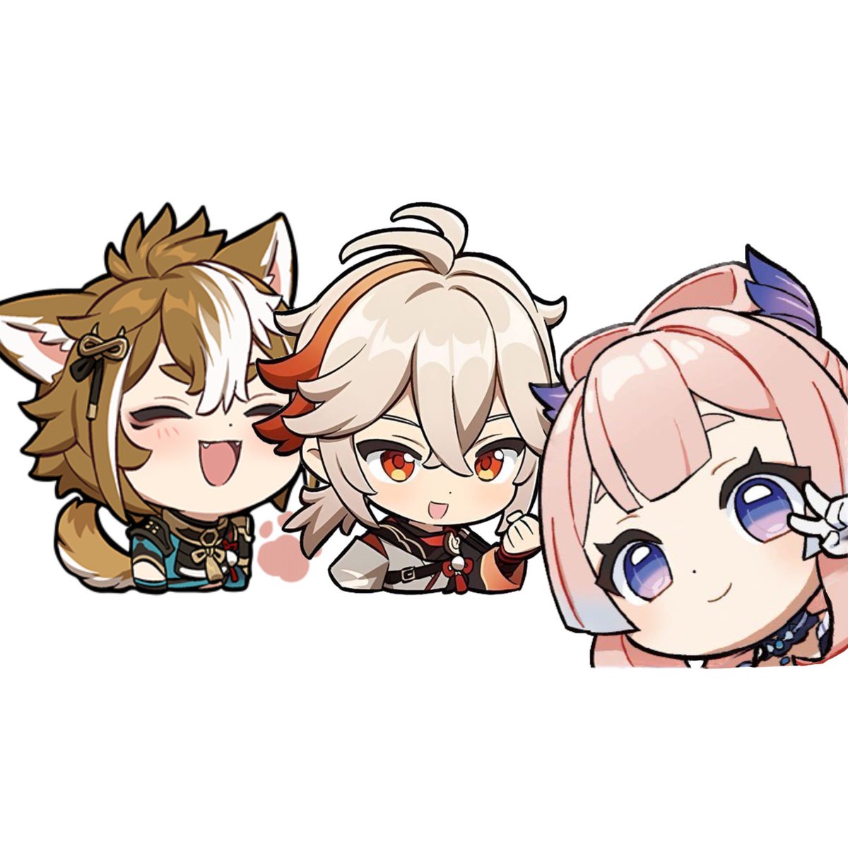kzscrly's tweet photo. i think that everyone should draw the resistance trio more often https://t.co/ADG0315XMv