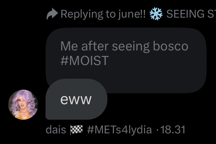 METCrave's tweet photo. A second allegation has hit the gc! Dais (@daixiies) hates Bosco!!
#METs #MiniEmoToots https://t.co/rVefXgrUlN