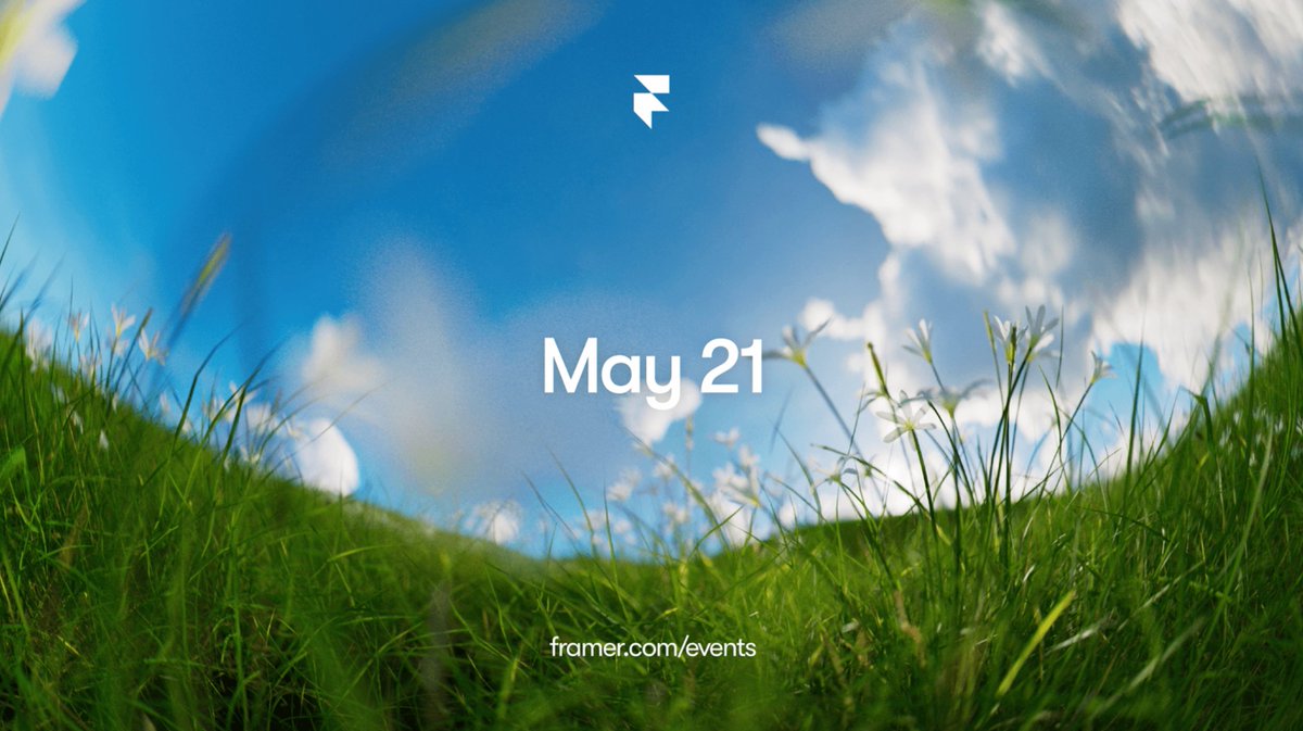The wait is almost over.

Join <a href="/framer/">Framer</a> for a full day of shipping.

Today, 10AM PDT.