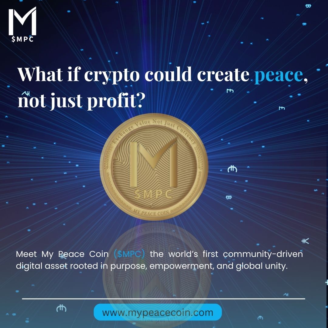 MyPeaceCoin's tweet photo. Wednesday reflections with the $MPC fam.
We're building more than a token; we're cultivating a movement for peace in the digital age.
What does a peaceful crypto space look like to YOU?
Share your thoughts below!
Learn more- https://t.co/rsxmk1CLxP
#PeacefulCrypto #mpcmovement #kualalumpurlaunch #mypeacecoin #july2025