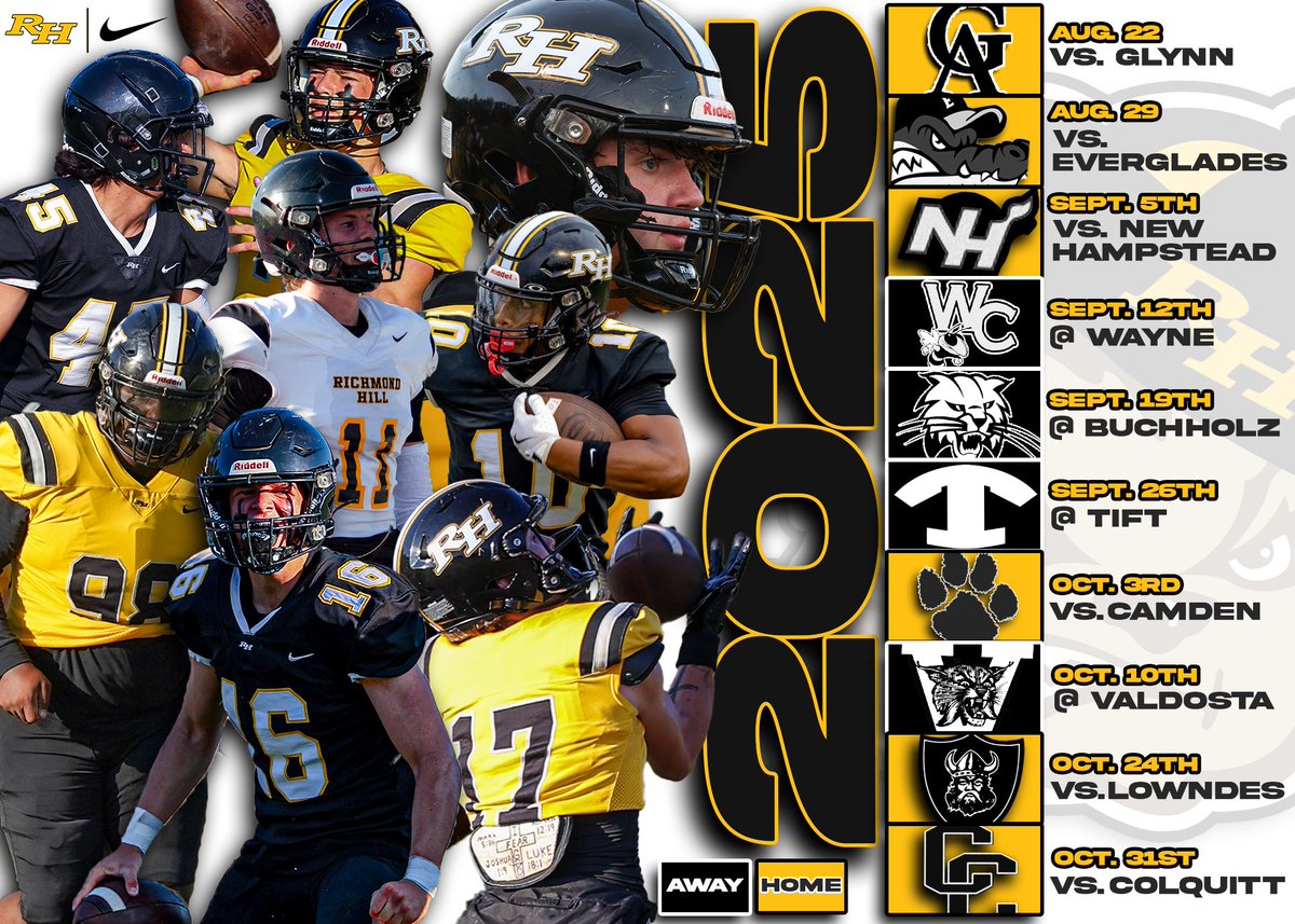 The path is set.
Every date. Every destination. Every opportunity.
Our 2025 schedule is HERE.
#RHFB #BTH #W2C2 #ClockInLockIn