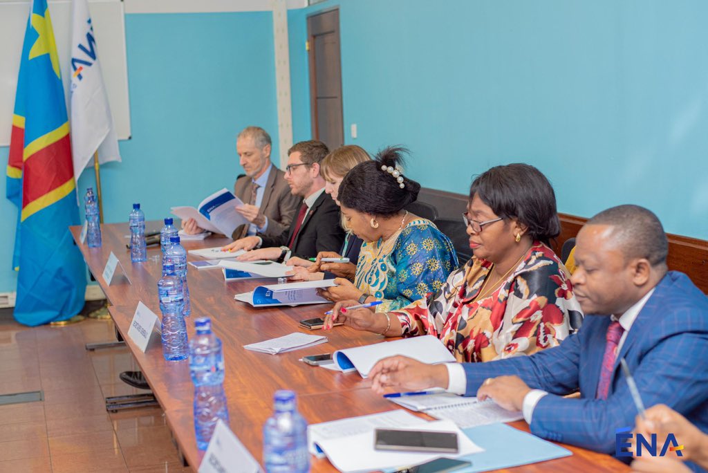 Ce mardi 20 mai 2025, à l’initiative de l’Agence belge de coopération internationale (<a href="/Enabel_en_RDC/">Enabel en RDC</a>), l’<a href="/EnaRDC_Officiel/">Ena RDC</a> a accueilli une délégation des Secrétaires Généraux des Ministères de la Santé, de l’Agriculture, de la Formation professionnelle et de l’Éducation Nationale