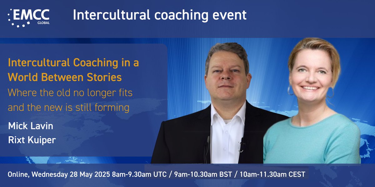 You are invited to explore intercultural Coaching with Mick Lavin and  Rixt Kuiper. 28 May 2025 
vist.ly/3n4vgxt

#coaching #mentoring #supervision #leadership #freeevent #cultural #intercultural
