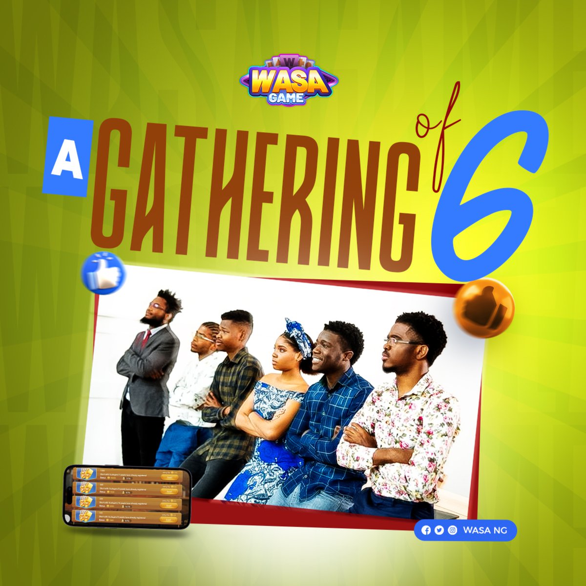 WASA_NG's tweet photo. 💥💥WASA GAME's MTT has been redefined to fit sector.

🎮Both the big and the small can participate in the tournament.

Don't wait till you are 15 in number. Gather 6-7 &amp; host an MTT today.
DM or drop a comment if interested!!

 #casinoonline #wasagame #casino  #cardgame #gaming https://t.co/K7pBUHEEFQ