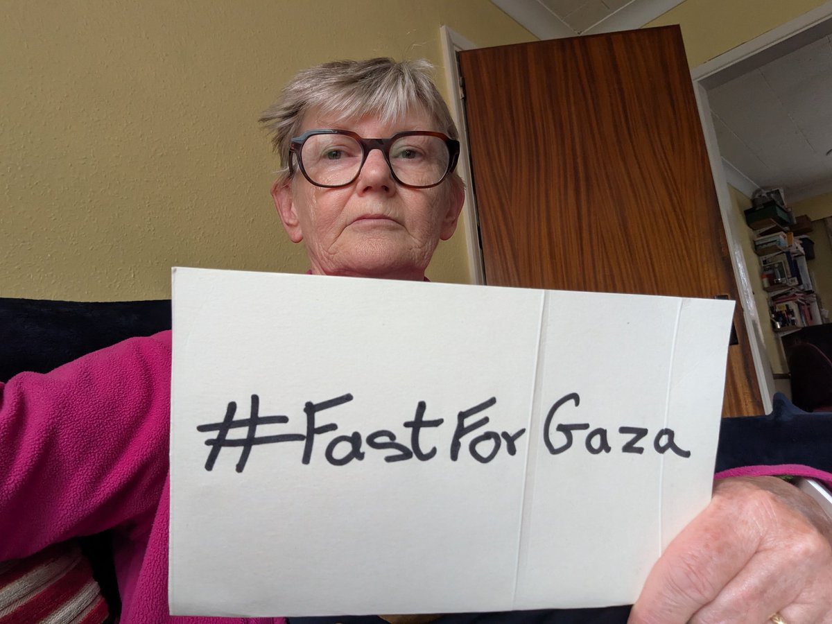Heather Walker (@heather91404743) on Twitter photo Today I am standing for the people of Gaza. They are starving and children are dying. Will you stand with me? <a href="/FollowEmbrace/">Embrace the Middle East</a> #FastForGaza Today I am standing for the people of Gaza. They are starving and children are dying. Will you stand with me? <a href="/FollowEmbrace/">Embrace the Middle East</a> #FastForGaza