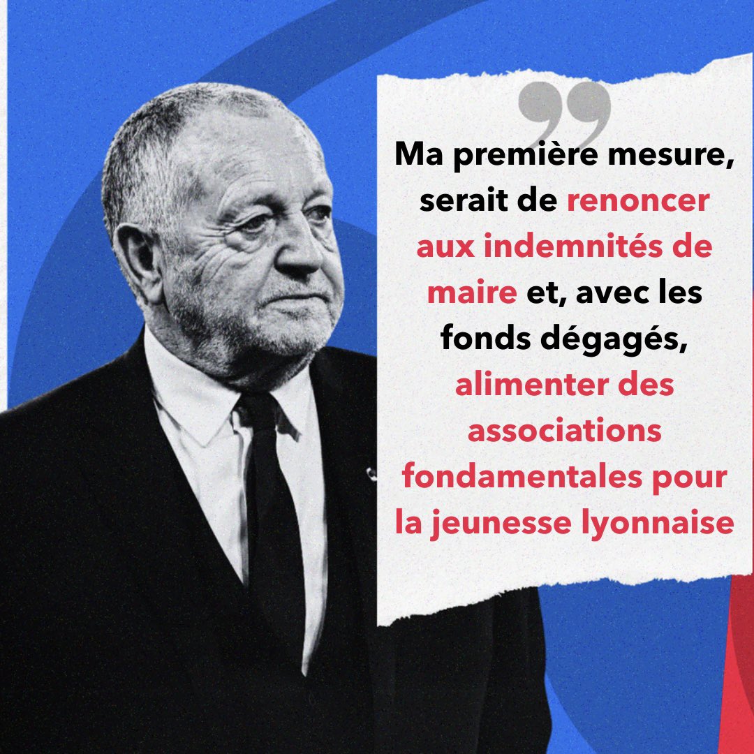 generationaulas's tweet photo. La question n’est plus de savoir s’il sera candidat, mais quand !

@JM_Aulas a dévoilé sa première mesure en tant que futur maire de Lyon ainsi que ses priorités !

Vivement 2026 ! 🦁

📝 @challenges https://t.co/cXhRKL5f8S