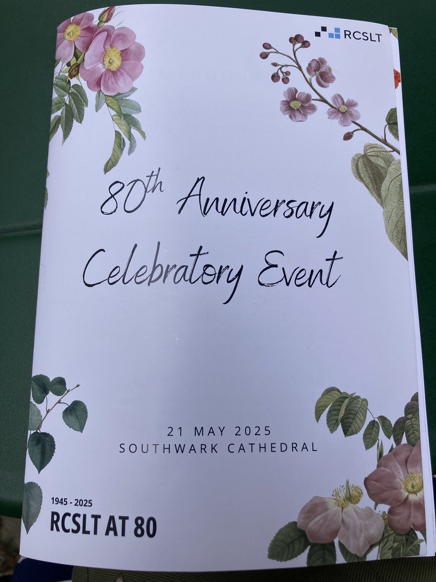 NELFT AHP (@nelft_ahp) on Twitter photo Delighted to be representing speech therapists <a href="/NELFT/">North East London NHS Foundation Trust (NELFT)</a> at the <a href="/RCSLT/">RCSLT 💙</a> 80th anniversary event today in the stunning surroundings of <a href="/Southwarkcathed/">Southwark Cathedral</a> - a beautiful, moving, and joyful celebration of the profession past & present 💙
<a href="/NELFTAdultSLT/">Adult Speech Therapy</a> <a href="/RhiHaagSLT/">Rhiannon Haag</a> Delighted to be representing speech therapists <a href="/NELFT/">North East London NHS Foundation Trust (NELFT)</a> at the <a href="/RCSLT/">RCSLT 💙</a> 80th anniversary event today in the stunning surroundings of <a href="/Southwarkcathed/">Southwark Cathedral</a> - a beautiful, moving, and joyful celebration of the profession past & present 💙
<a href="/NELFTAdultSLT/">Adult Speech Therapy</a> <a href="/RhiHaagSLT/">Rhiannon Haag</a>