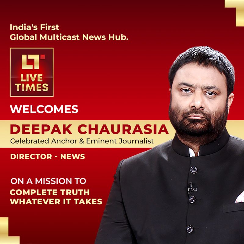 ravipandey2643's tweet image. #LiveTimes is Raising the Bar in Journalism 

As India’s First Global Multicast News Hub, we continue to strengthen our mission — “COMPLETE TRUTH. WHATEVER IT TAKES.”

@DChaurasia2312 SIR LIVE TIMES WELCOMING TO YOU 

#DeepakChaurasiaWithLiveTimes #liveTimes