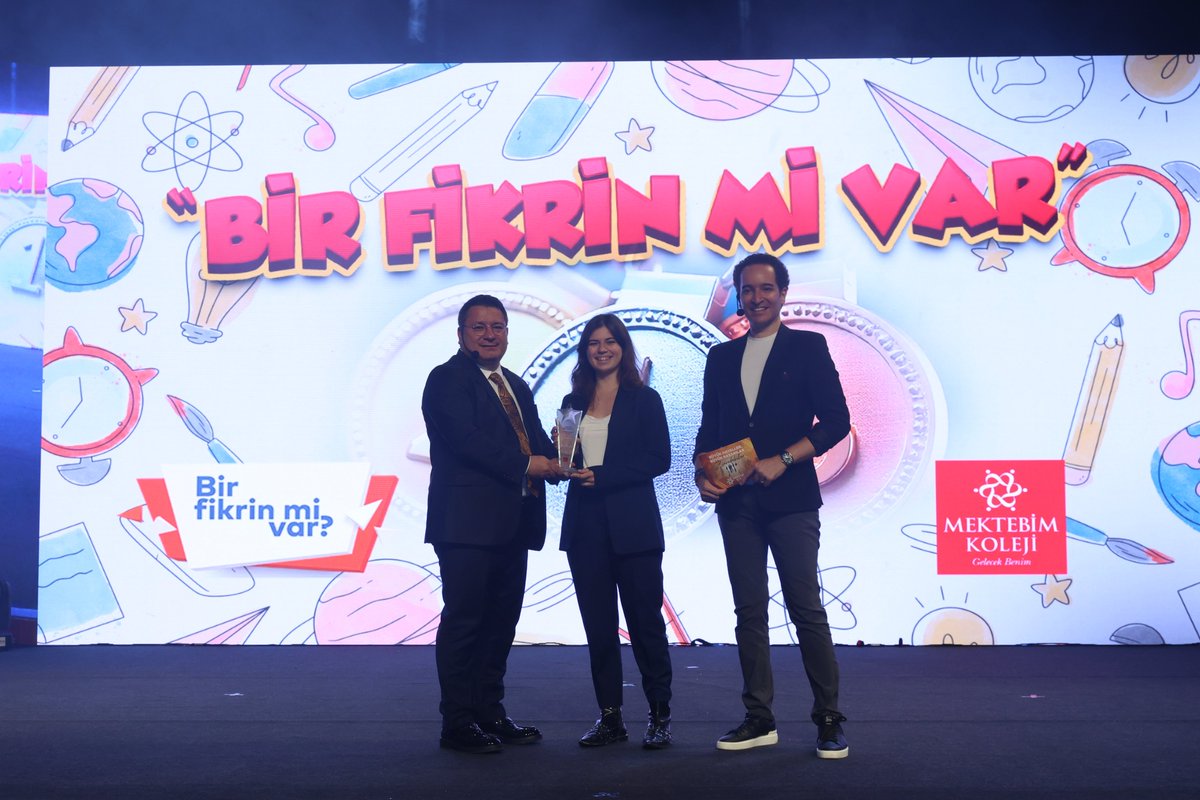 Mektebim Zirvedekiler'de Türkiye’nin En Büyük Girişimcilik Yarışması “Bir Fikrin mi Var?” finali renkli görüntülere sahne oldu.  Londra’dan Van’a kadar gelen 550 başvuru içinden finale kalan 5 proje birbirinden değerli jüri üyelerince değerlendirildi. <a href="/tmuratkolbasi/">Murat Kolbaşı</a> <a href="/umitkalko/">Ümit Kalko</a>