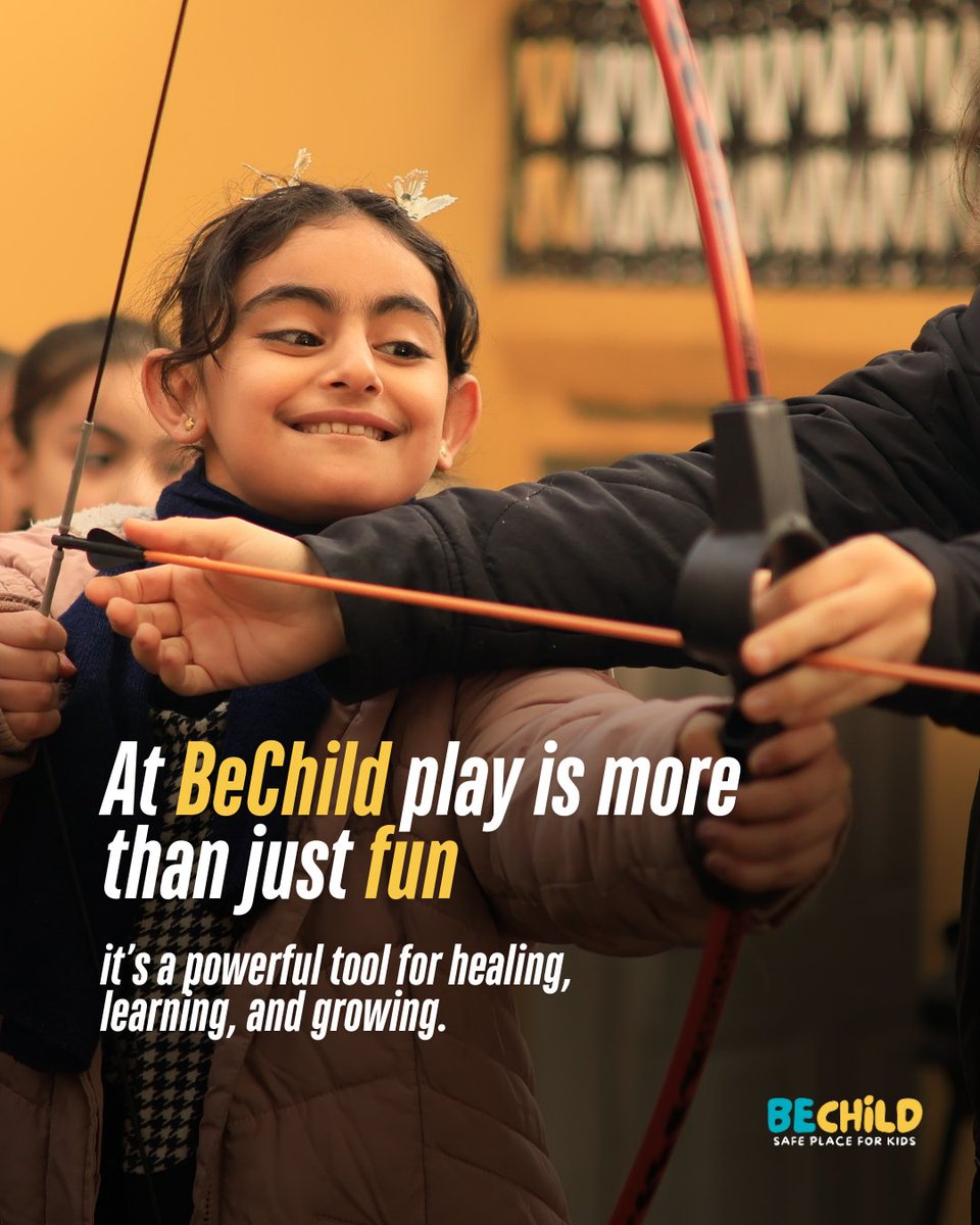 bechild_org's tweet photo. At BeChild, play is more than just fun it’s a powerful tool for healing, learning, and growing.
في كن طفلاً ، اللعب ليس مجرد تسلية بل هو وسيلة قوية للشفاء والتعلّم والنمو.
تقدم كن طفلاً فرصًا تعليمية للأطفال اللاجئين، وترحب بجميع الأطفال من جميع الخلفيات في بيئة آمنة #BeChild https://t.co/sPkxBtoML2