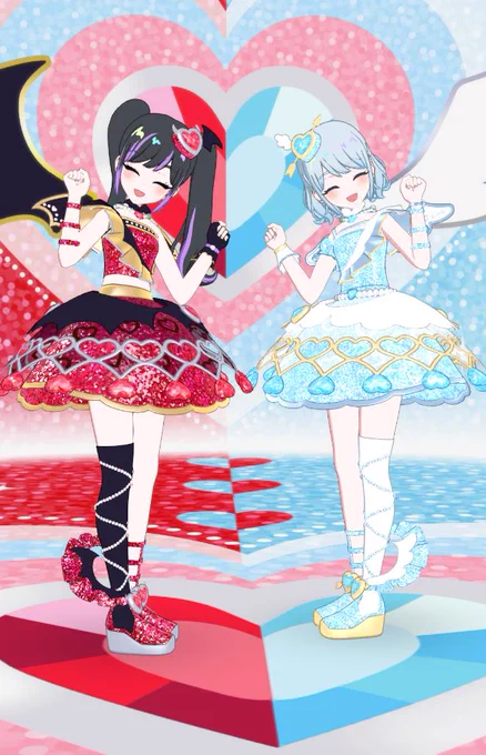 でっかい羽生えてるみたいでかわいい