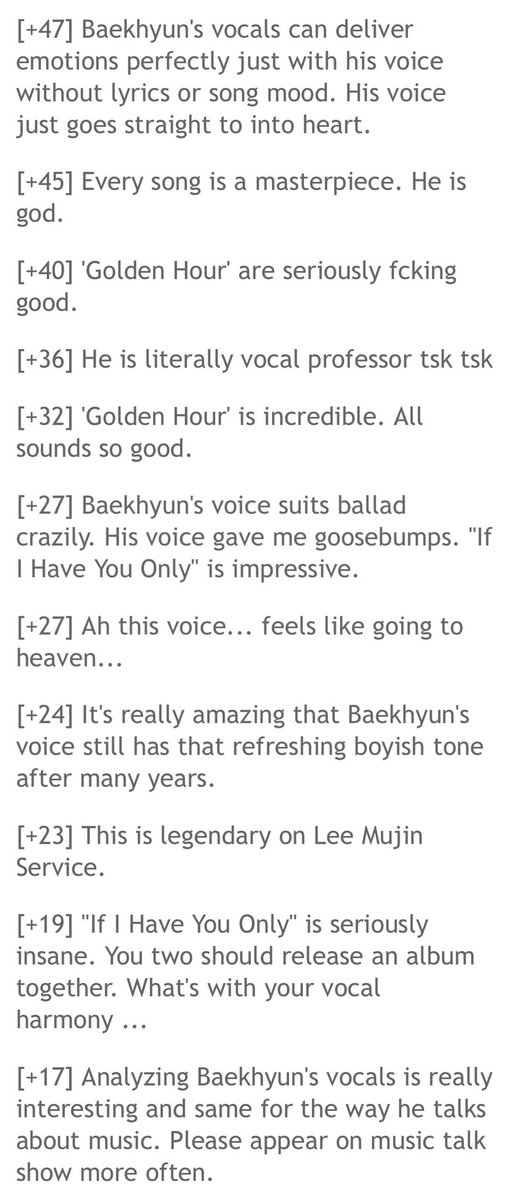 [YouTube] #BAEKHYUN on Lee Mujin Service (Part 1)

<a href="/B_hundred_Hyun/">Baekhyun_EXO</a> 
#백현
#EssenceofReverie