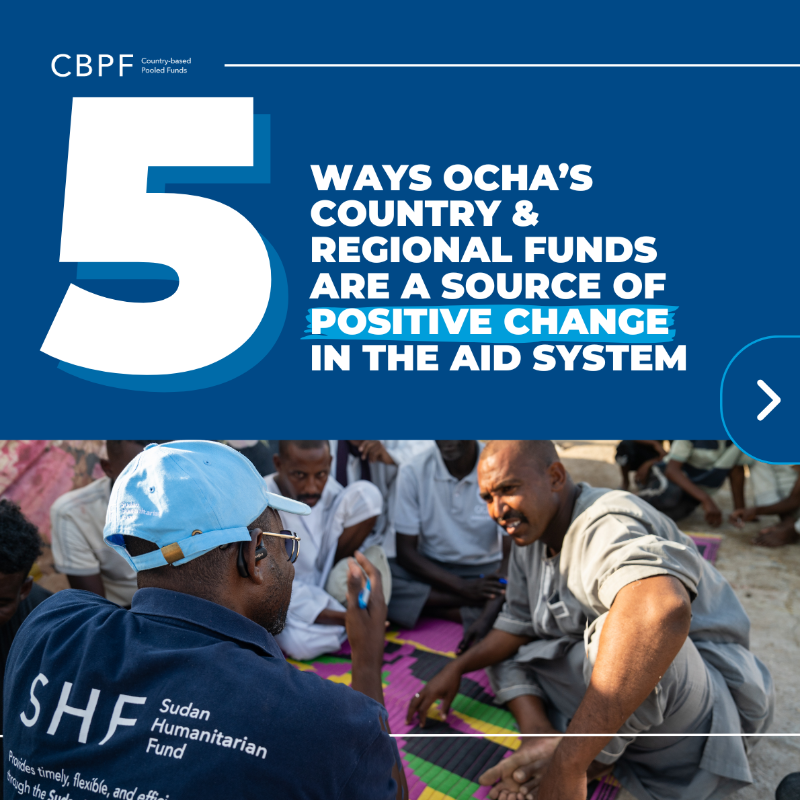 shf_somalia's tweet photo. Why are OCHA’s humanitarian funds like @SHF_Somalia a game-changer for humanitarian aid?
 
In 2024, the funds helped advance:
 
🌍 Innovation in the aid system
💙 Inclusivity
⚡ Acting earlier and faster
📍 Access to aid
🤝 Complementarity between funds
 
👇 Swipe to see how