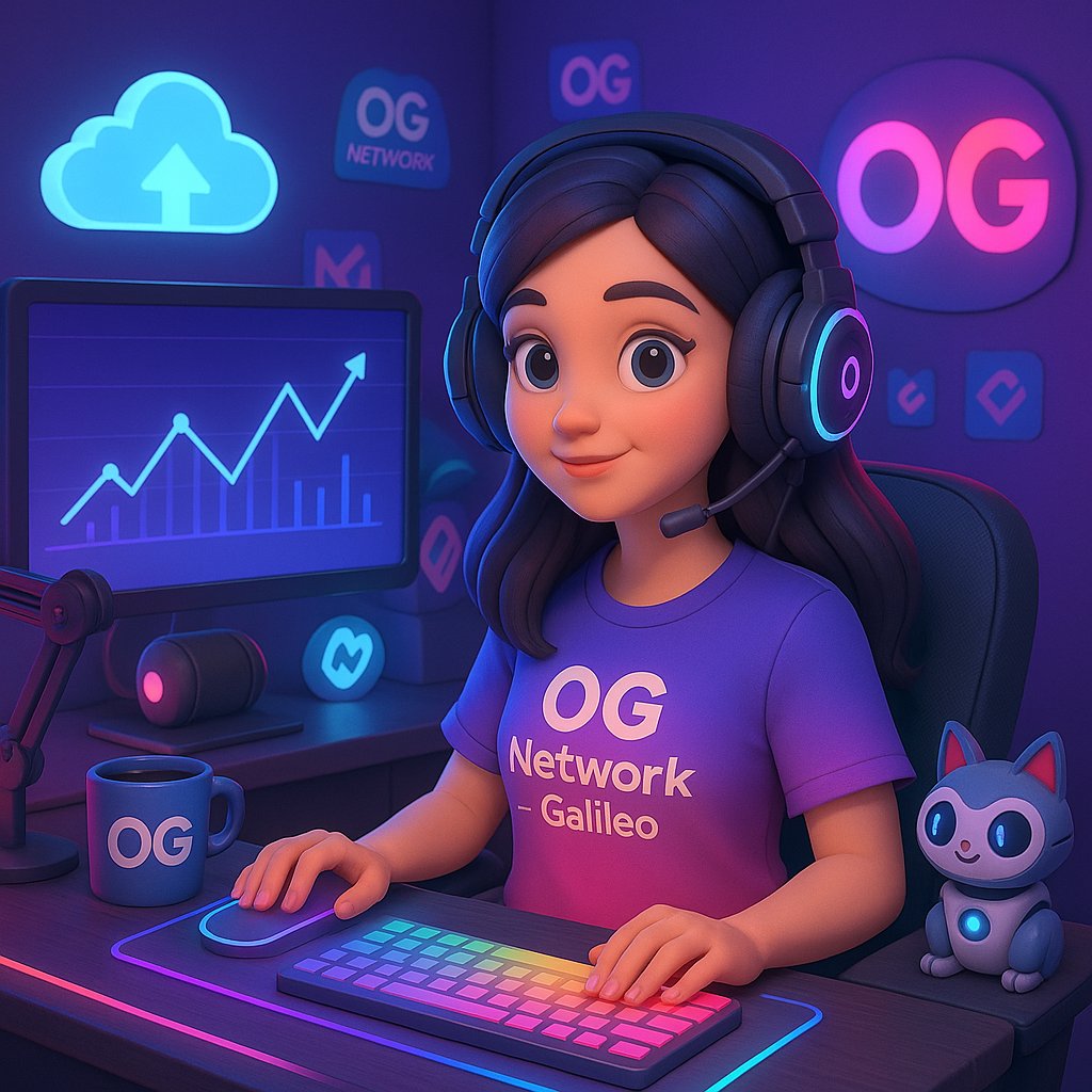 0xKaaa's tweet photo. It's nice to be in the middle of a community that's very exciting to @0G_labs @zer0_dex 🥰
Easy streaming, fast network, the future in your hands! Now with 0G Network – Galileo, not only fast connection,But also smart &amp; safe for the Web3 world!
Ready to be part of the revolution? https://t.co/JGFPUTe6I3