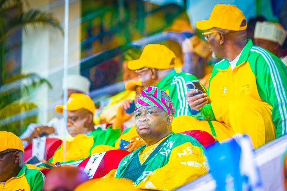 importaola's tweet photo. Senate President, Senator Akpabio announced the assent of President Bola Ahmed Tinubu to the bill to upgrade Federal Polytechnic, Ilaro to Federal University of Technology, Ilaro on the floor of the Senate.

bill sponsored by Senator Solomon Olamilekan Adeola, FCA  is now an ACT https://t.co/6dgdeAHa9q