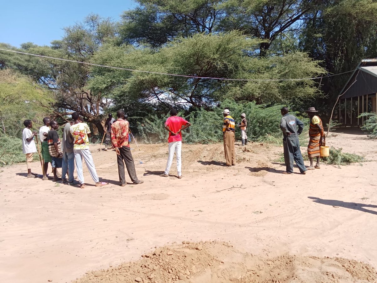 NNorthrift's tweet photo. Exciting progress in Turkana East
 The community came together for a successful trench-digging event as part of our NCCK Nort Rift project. Local youth took charge, and solar technicians enhanced our water infrastructure. Together, we're building resilience
 #NCCK #TurkanaEast https://t.co/SOcSIdwdJx