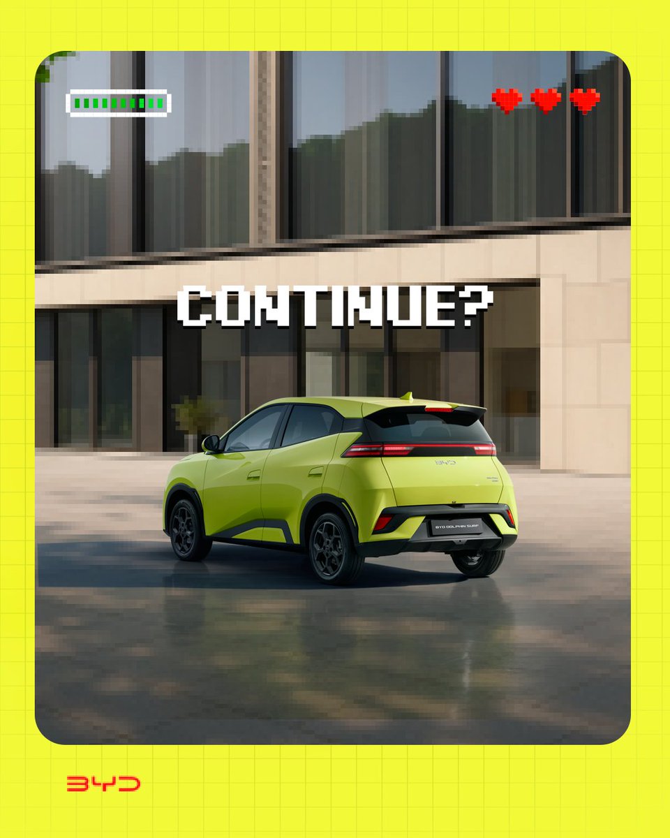 The wait is over! Welcome the new BYD DOLPHIN SURF to Europe!

Sleek, smart, and full of personality — the 2025 World Urban Car Champion is here to shake up city driving. ⚡️🌇

Ready to outsmart the ordinary? 😎

#JoinTheGreenWave #BYD #BuildYourDreams #BYDDOLPHINSURF