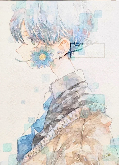 #クリエイター様の中に青の作品をお持ちの方はいらっしゃいませんか 