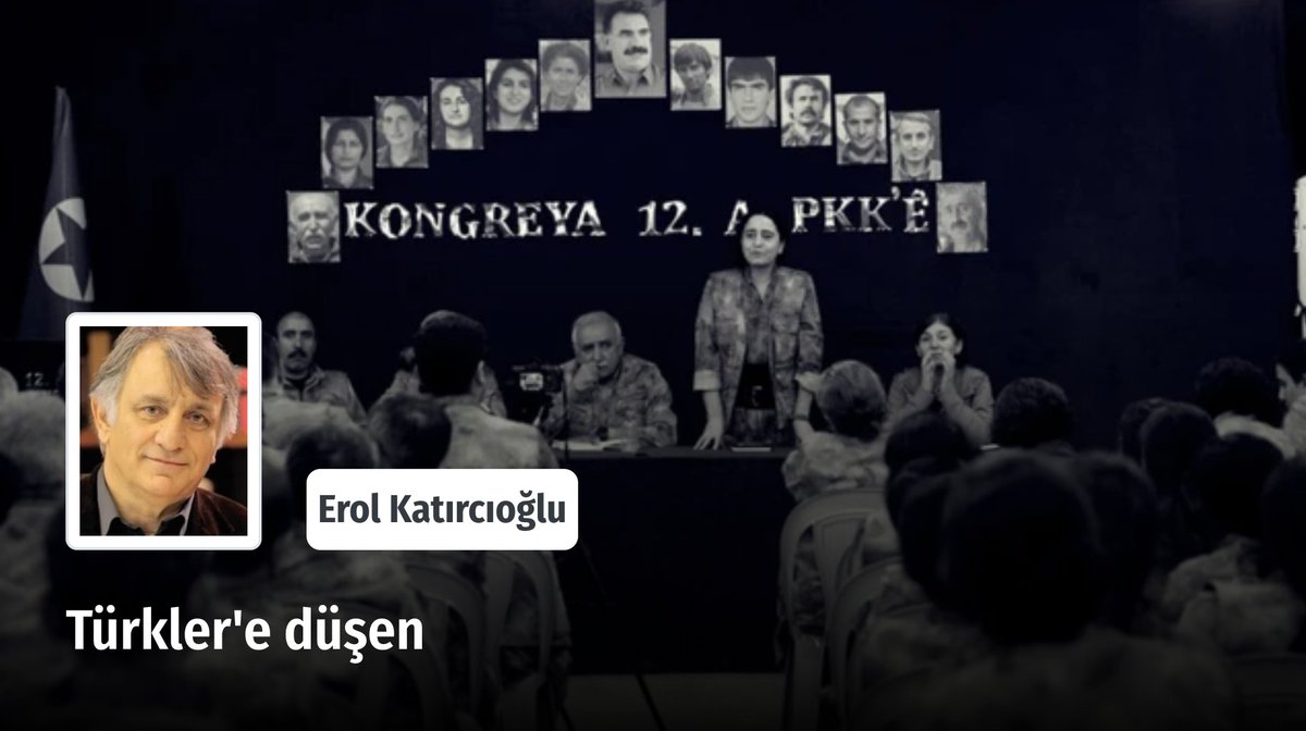 Yeni Arayış (@yeniarayiscom) on Twitter photo ❝ PKK’nın kendini feshiyle başlayan bu süreç Türklere ciddi sorumluluklar yüklemektedir. ❞
Türkler'e düşen
✍️ Erol Katırcıoğlu (<a href="/ErolKat/">Erol Katırcıoğlu</a>) yazdı.
Okumak için ➡️ yeniarayis.com/yazi/turklere-… ❝ PKK’nın kendini feshiyle başlayan bu süreç Türklere ciddi sorumluluklar yüklemektedir. ❞
Türkler'e düşen
✍️ Erol Katırcıoğlu (<a href="/ErolKat/">Erol Katırcıoğlu</a>) yazdı.
Okumak için ➡️ yeniarayis.com/yazi/turklere-…