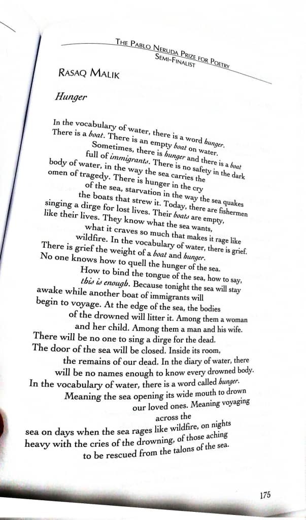 Paul Akpomuje (@akpomujep) on Twitter photo “No one knows how to quell the hunger of the sea. How to bind the tongue of the sea, how to say this is enough Because tonight the sea will stay awake while another boat of immigrant will begin voyage”
“Hunger” by <a href="/rasaq_malik/">Rasaq Malik Gbọ́láhàn</a> has started a fire in my bones🔥
RMG, ma pa mi na 😭 “No one knows how to quell the hunger of the sea. How to bind the tongue of the sea, how to say this is enough Because tonight the sea will stay awake while another boat of immigrant will begin voyage”
“Hunger” by <a href="/rasaq_malik/">Rasaq Malik Gbọ́láhàn</a> has started a fire in my bones🔥
RMG, ma pa mi na 😭