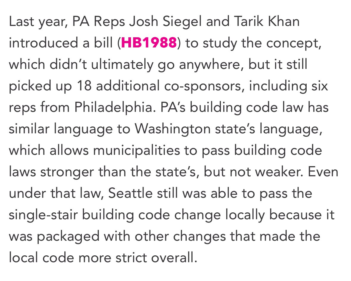 Jon Geeting (@jongeeting) on Twitter photo Last year <a href="/RepJoshSiegel/">Rep. Josh Siegel</a> and <a href="/RepTarik/">Representative Tarik Khan</a> introduced HB1988 to study the concept of a state-level building code change, but it didnāt end up moving forward. It ran into some norms about the usual process for making building code updates through an omnibus negotiation every 3 years Last year <a href="/RepJoshSiegel/">Rep. Josh Siegel</a> and <a href="/RepTarik/">Representative Tarik Khan</a> introduced HB1988 to study the concept of a state-level building code change, but it didnāt end up moving forward. It ran into some norms about the usual process for making building code updates through an omnibus negotiation every 3 years