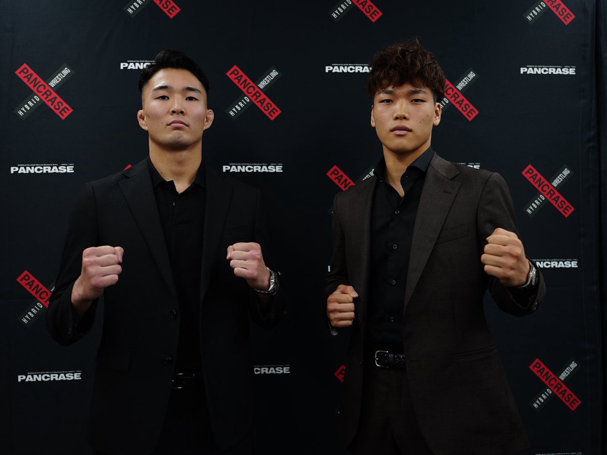 PANCRASE|パンクラス (@_pancrase_) on Twitter photo 🎙️記者会見&調印式👑
激闘必至のPANCRASE354、いよいよ来週末に迫る👀🔥
#pancrase354
🗓️6月1日(日)
🏟️ニューピアホール
▶️<a href="/UNEXT_fight/">U-NEXT 格闘技 公式</a> でLIVE中継 🎙️記者会見&調印式👑
激闘必至のPANCRASE354、いよいよ来週末に迫る👀🔥
#pancrase354
🗓️6月1日(日)
🏟️ニューピアホール
▶️<a href="/UNEXT_fight/">U-NEXT 格闘技 公式</a> でLIVE中継