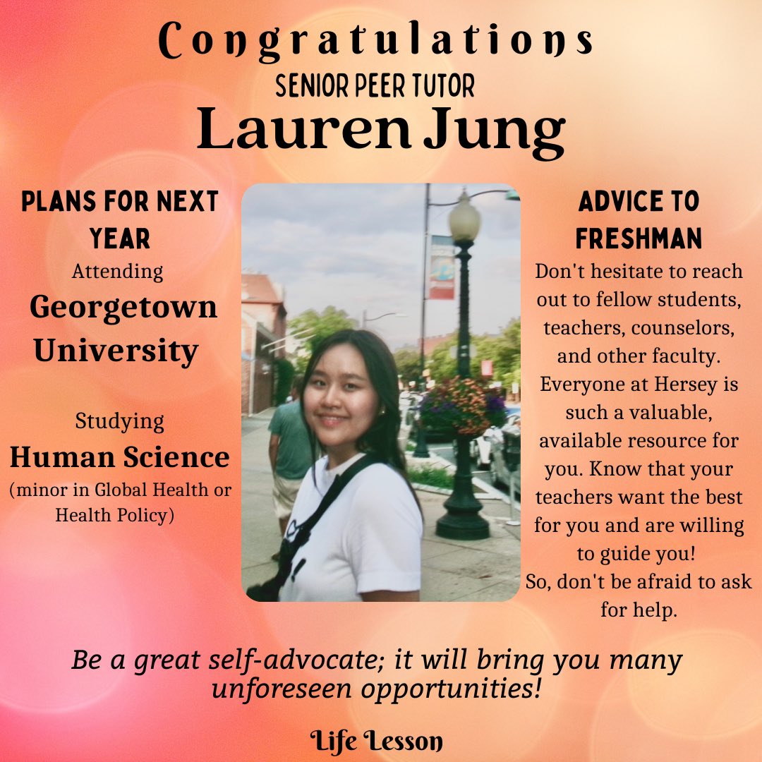 Hersey Peer Tutors (@jhhspeertutor) on Twitter photo 
