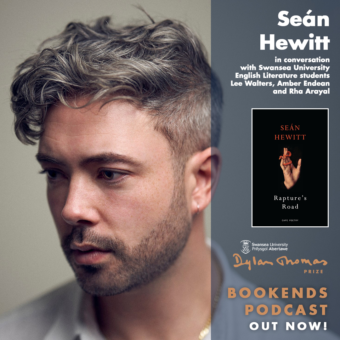 dylanthomprize (@dylanthomprize) on Twitter photo 🎧OUT NOW! Hear an exclusive interview with
<a href="/seanehewitt/">Seán Hewitt</a>, author of 'Rapture's Road', previously shortlisted for 2025 prize. Hewitt is in conversation with @swanseauni English Literature students Lee Walters; Amber Endean and Rha Arayal.
▶️bit.ly/DTPbookendspod… #SUDTP25 🎧OUT NOW! Hear an exclusive interview with
<a href="/seanehewitt/">Seán Hewitt</a>, author of 'Rapture's Road', previously shortlisted for 2025 prize. Hewitt is in conversation with @swanseauni English Literature students Lee Walters; Amber Endean and Rha Arayal.
▶️bit.ly/DTPbookendspod… #SUDTP25